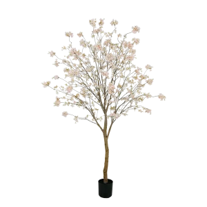 Bloesem boom roze 220cm